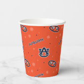 Auburn University | Urlaubsmuster Pappbecher (Rückseite)