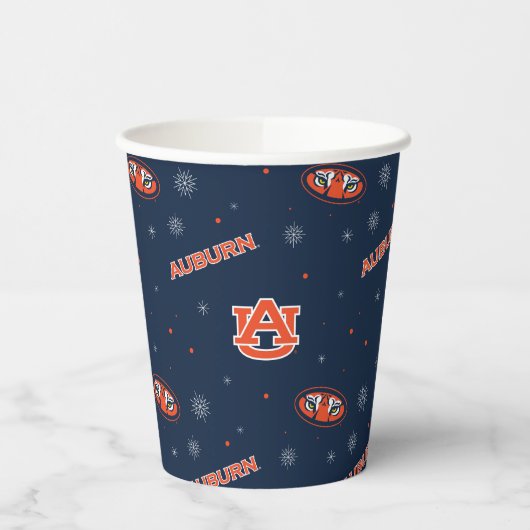 Auburn University | Urlaubsmuster Pappbecher (Links)