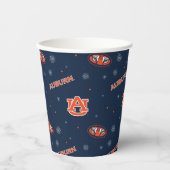 Auburn University | Urlaubsmuster Pappbecher (Vorderseite)