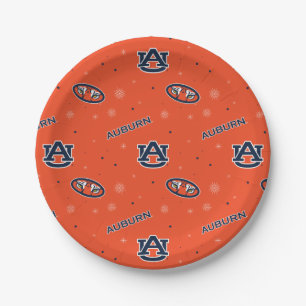 Auburn University Urlaubsmuster Pappteller