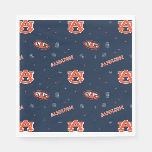 Auburn University | Urlaubsmuster Serviette (Vorderseite)