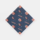 Auburn University | Urlaubsmuster Serviette (Ecke)