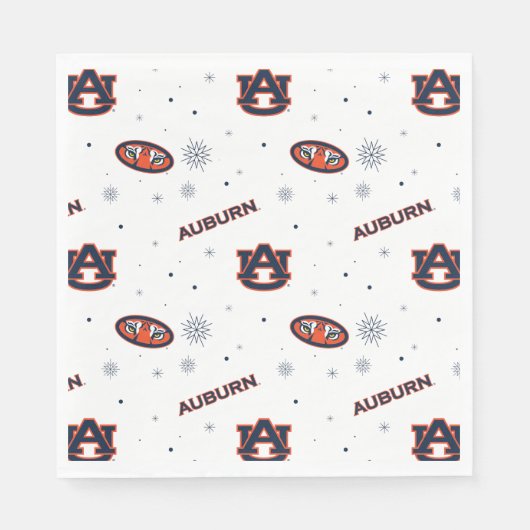 Auburn University | Urlaubsmuster Serviette (Vorderseite)