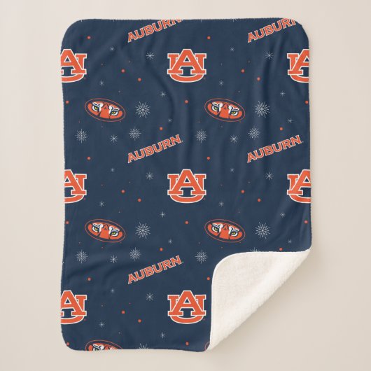 Auburn University | Urlaubsmuster Sherpadecke (Vorderseite)