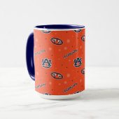 Auburn University | Urlaubsmuster Tasse (Vorderseite Links)