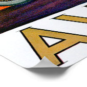 Auburn ~ Vintage Kfz-Werbung Poster (Ecke)