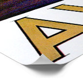 Auburn ~ Vintage Kfz-Werbung Poster (Ecke)