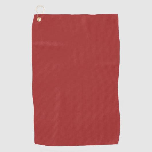 Auburn (Vollfarbe) Golfhandtuch (Vorderseite)