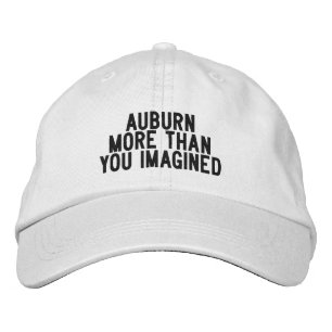AUBURN Washington Mütze Bestickte Baseballkappe