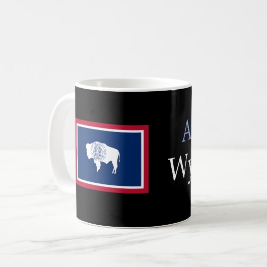 Auburn Wyoming Kaffeetasse (Vorderseite Links)