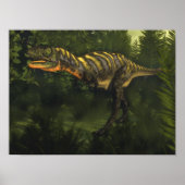 Aucasaurus dinosaur - 3D rendern Poster (Vorne)