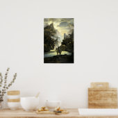 Aucassin sucht Nicolette von Maxfield Parrish Poster (Küche)