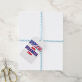 Auch Amerikaner sind Träumer! Geschenkanhänger (Mit Garn)