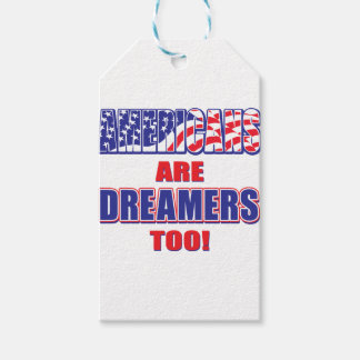 Auch Amerikaner sind Träumer! Geschenkanhänger