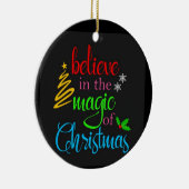 AUCH AUF DER MAIC & MERRY CHRISTMAS SEITE BEILIVE KERAMIK ORNAMENT (Rechts)