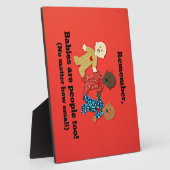 Auch Babys sind Menschen! Fotoplatte (Seite)