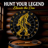 Auch Bigfoot's aufkeimende Fähigkeiten sind legend Dartscheibe