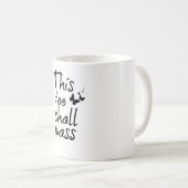 Auch das soll mit Schmetterlingen zitieren Kaffeetasse (VorderseiteRechts)