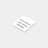 Auch das soll passieren - Custom Hoffful Sticky Pa Post-it Klebezettel (angewinkelt)