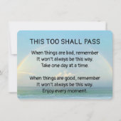 Auch das soll passieren einladung (Vorderseite)