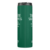 Auch das soll wie ein Kidney Stone Funny passieren Thermosbecher (Rückseite)