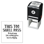 Auch das soll wie ein Nierenstein passieren Permastempel (Beispiel)