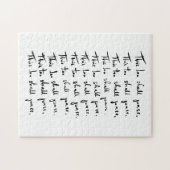 Auch das wird passieren! inspirierendes Zitat Puzzle (Horizontal)