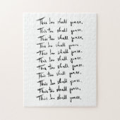 Auch das wird passieren! inspirierendes Zitat Puzzle (Vertikal)