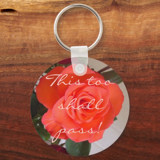 Auch das wird passieren! schlüsselanhänger (Vorderseite)