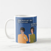 Auch dein Schnurrbart ist nicht... Kaffeetasse (Links)