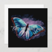 Auch diese Ermutigungskarte muss bestehen (Vorne/Hinten)