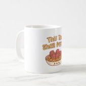 Auch diese Pasta Spaghetti und Fleischbällchen Kaffeetasse (Vorderseite Links)
