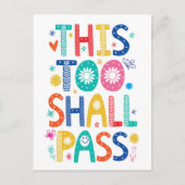 Auch diese Postkarte muss passieren (Vorderseite)