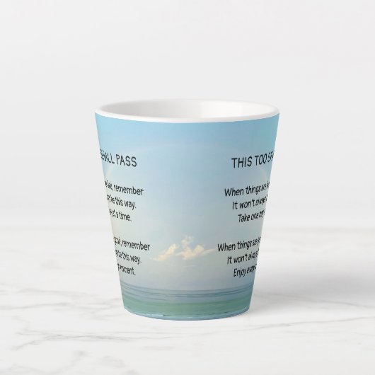 Auch diese Tasse wird passieren (Vorderseite)