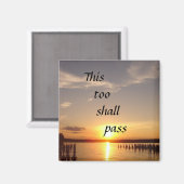 Auch dieser muss den Magneten passieren Magnet (Vorderseite/Rückseite)