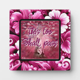 Auch dieser soll Abstrakten Baumhirsch pink weiß d Fotoplatte