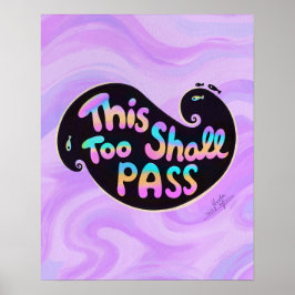 Auch dieses Poster soll Wave Typografy passieren