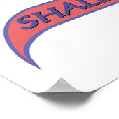 Auch dieses Slogan-Sprichwort der Erholung soll pa Poster (Ecke)