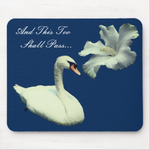 Auch dieses sollte Swan Inspiration passieren Mousepad