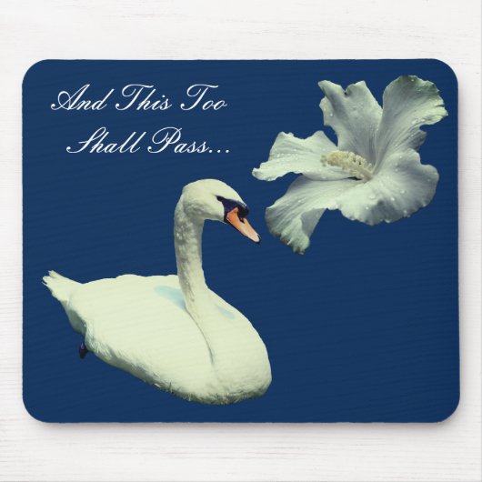 Auch dieses sollte Swan Inspiration passieren Mousepad (Vorne)