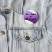 Auch gesegnet betont zu werden button (Beispiel)