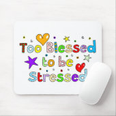 Auch gesegnet betont zu werden mousepad (Mit Mouse)