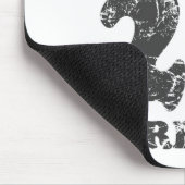 Auch gesegnet betont zu werden - verwitterter mousepad (Ecke)