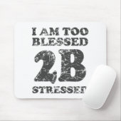 Auch gesegnet betont zu werden - verwitterter mousepad (Mit Mouse)