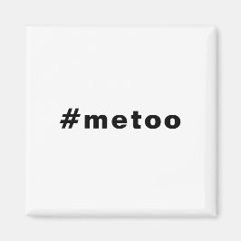 Auch ich, #metoo, Stolz Schwarz-weiß Magnet