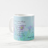 Auch im Alter: Isaiah 46:4 Kaffeetasse (Vorderseite Links)