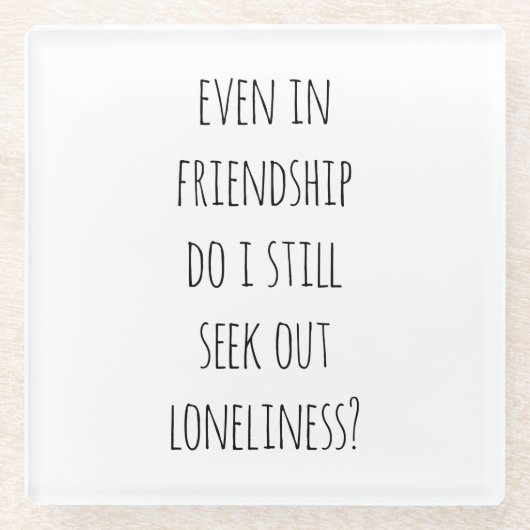 Auch in freundschaftlicher Atmosphäre Untersetzer (Vorderseite)