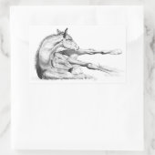 Auch Itch Rechteckiger Aufkleber (Tasche)