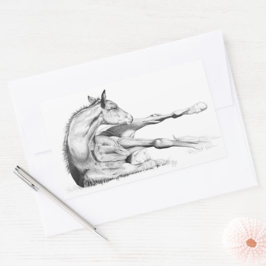 Auch Itch Rechteckiger Aufkleber (Umschlag)