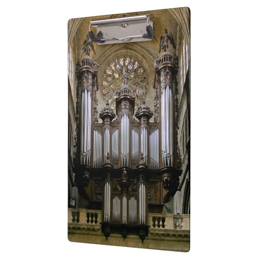 Auch-Kathedralen-Pfeifenorgel Klemmbrett (Links)